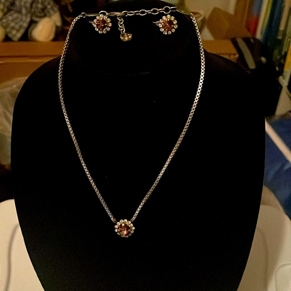 Sabika Jewelry - Sabika Necklace and Earrings